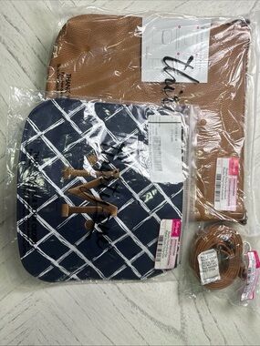 Thirty One Modern Studio Purse & Flap & Strap Set NEW
